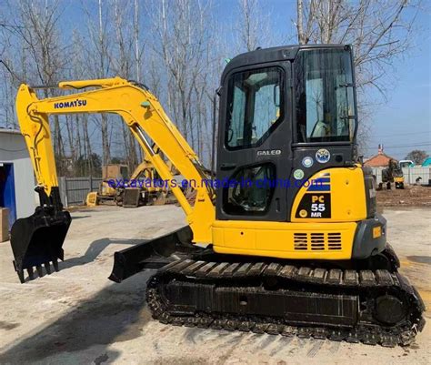 komatsu pc 56 mini excavator|PC55MR.